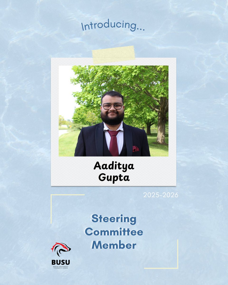 Next up during our SC Intro Week is Aaditya, the VP External Affairs from <a href="/BrockBUSU/">BUSU</a> ! His introduction blog tells us about his journey with OUSA. Give it a read here: ousa.ca/intro_aadi