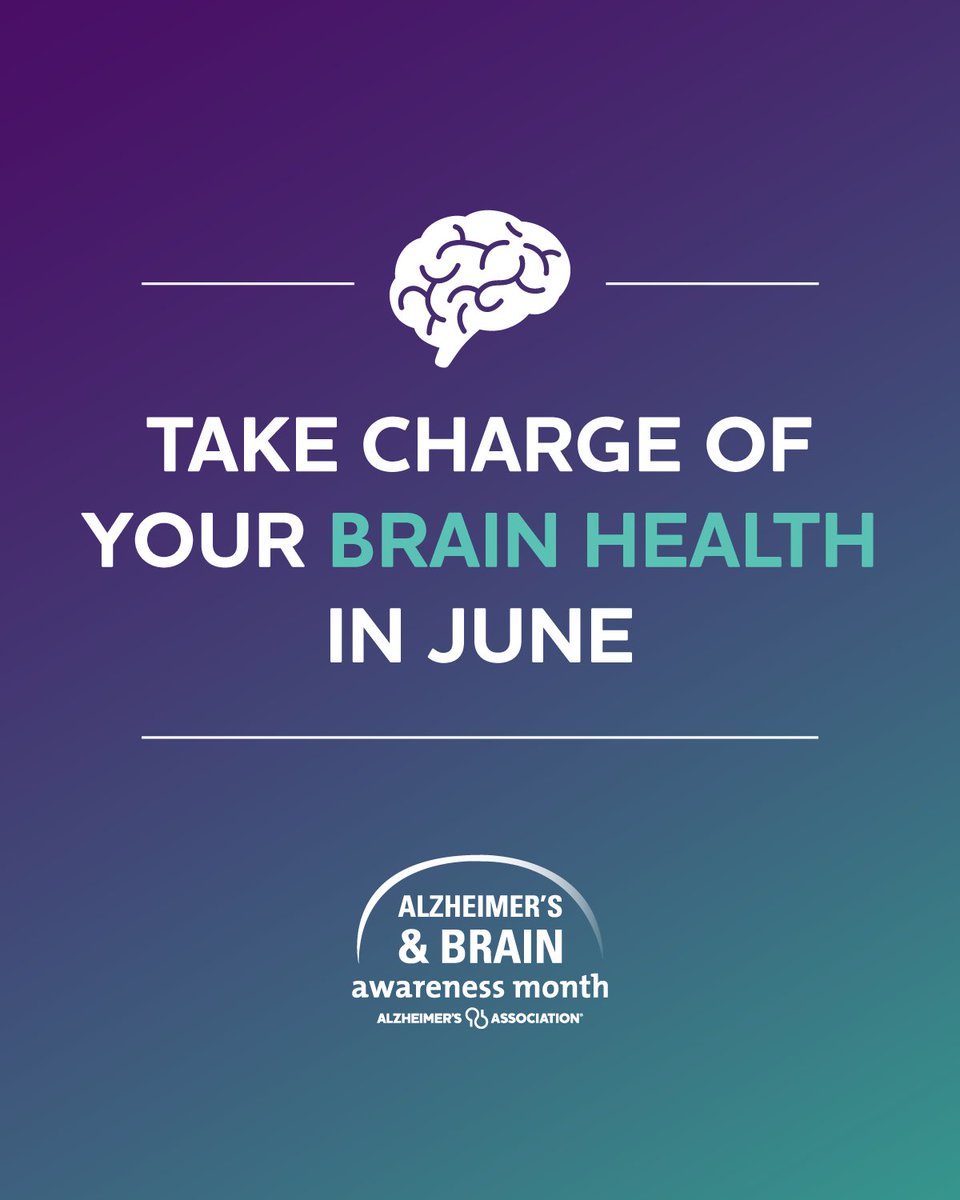 ALZIMPACT's tweet photo. Whatever your age or stage of life, there are so many reasons to take charge of your brain health today. During Alzheimer’s &amp; Brain Awareness Month, commit to adopting these 10 Healthy Habits for Your Brain: https://t.co/OP9dbaWg9E. https://t.co/7GV86JweDM