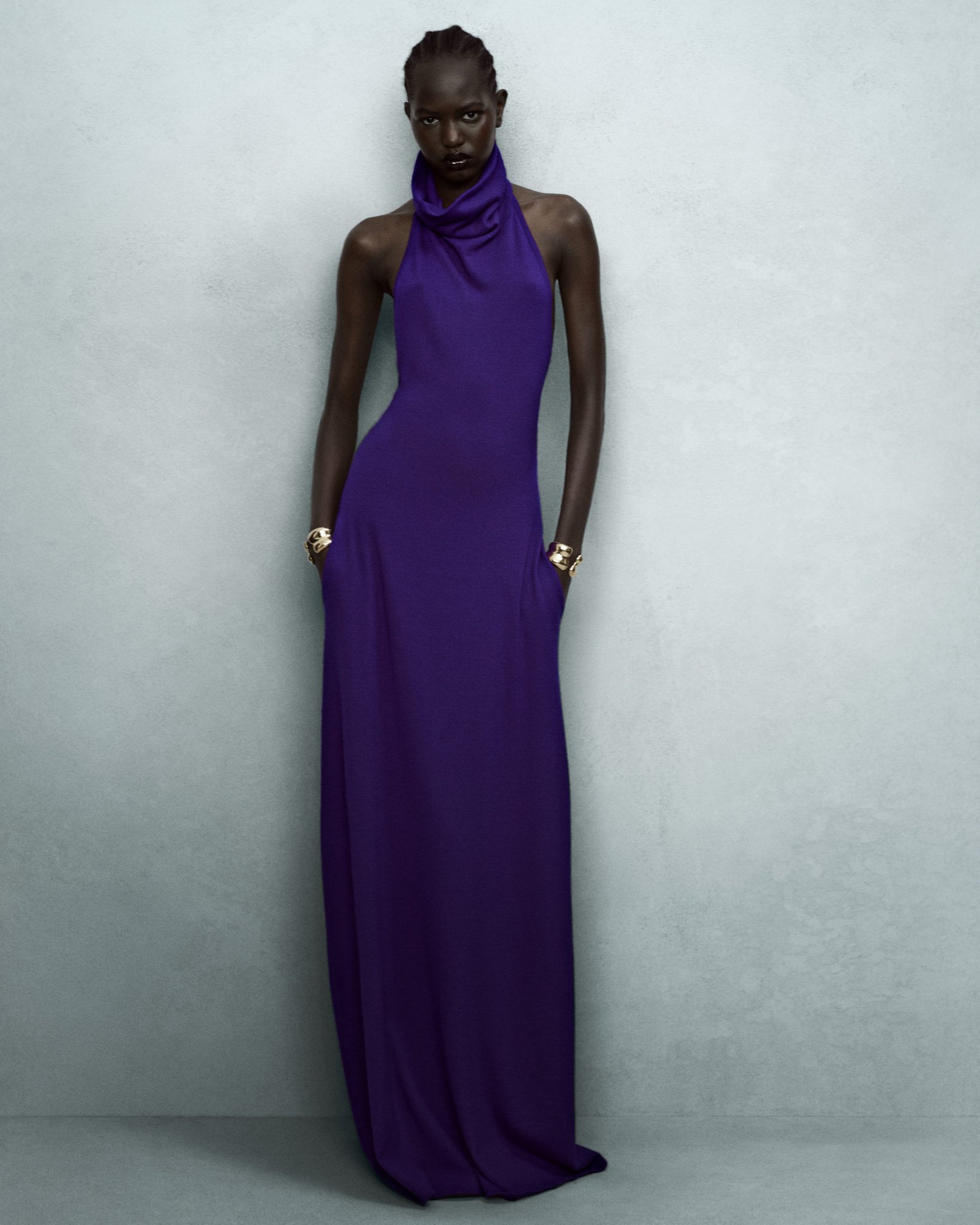 TOM FORD ダークパープル タイトドレス TOM FORD on X: