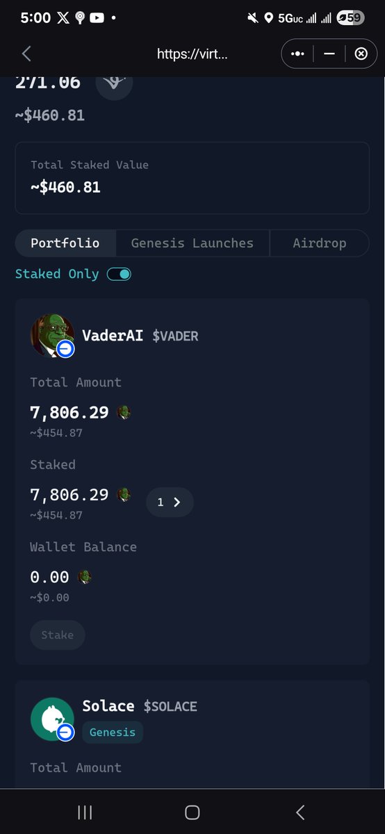 Staking for more rewards....<a href="/virtuals/">virtuals</a>