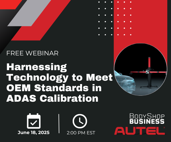 🔧 Join us June 18 at 2PM ET for a free ADAS calibration webinar! See how Autel’s IA900 &amp; IA700 use smart tech to cut setup time and boost precision. Perfect for busy shops looking to scale.
Register now: bit.ly/4eb9KlN