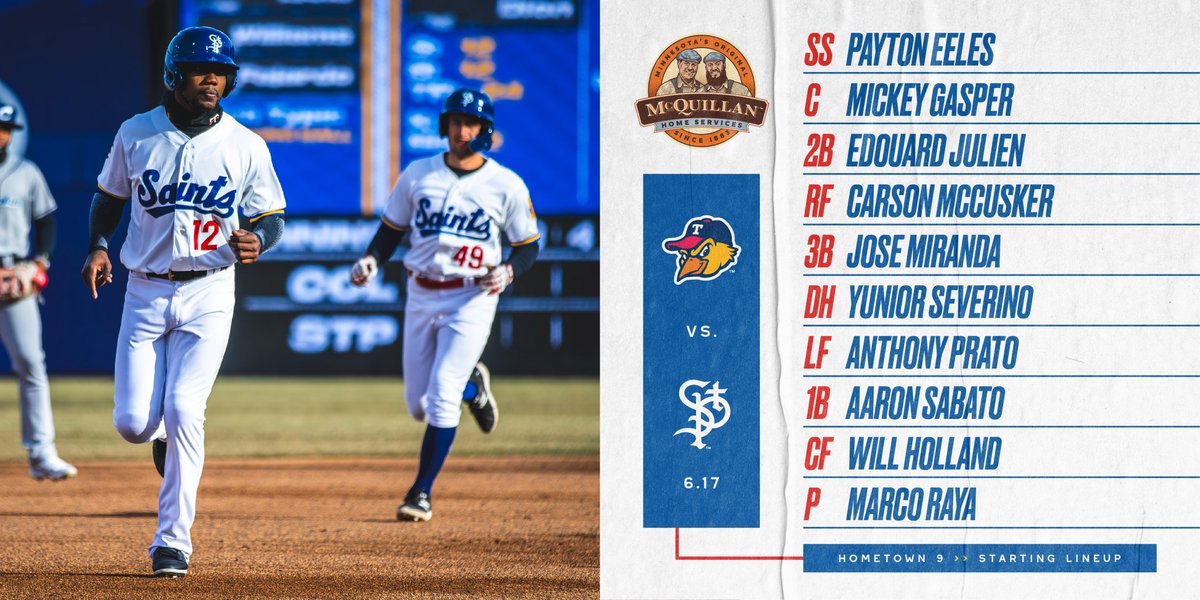 St. Paul Saints tweet media