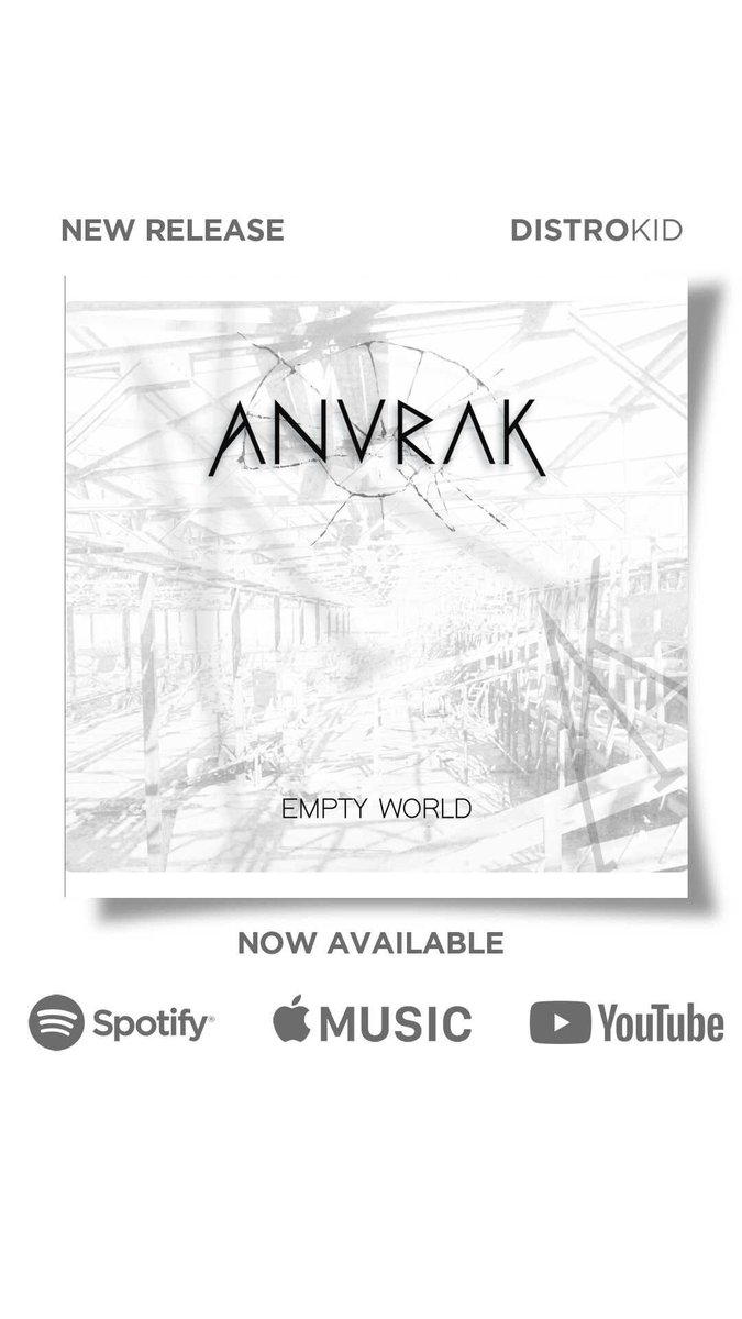 Empty World, released in 2020, is now available on Apple Music, Spotify and other platforms #DistroKid