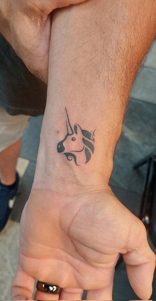 Tattoo of my favorite dex
#Uniswap