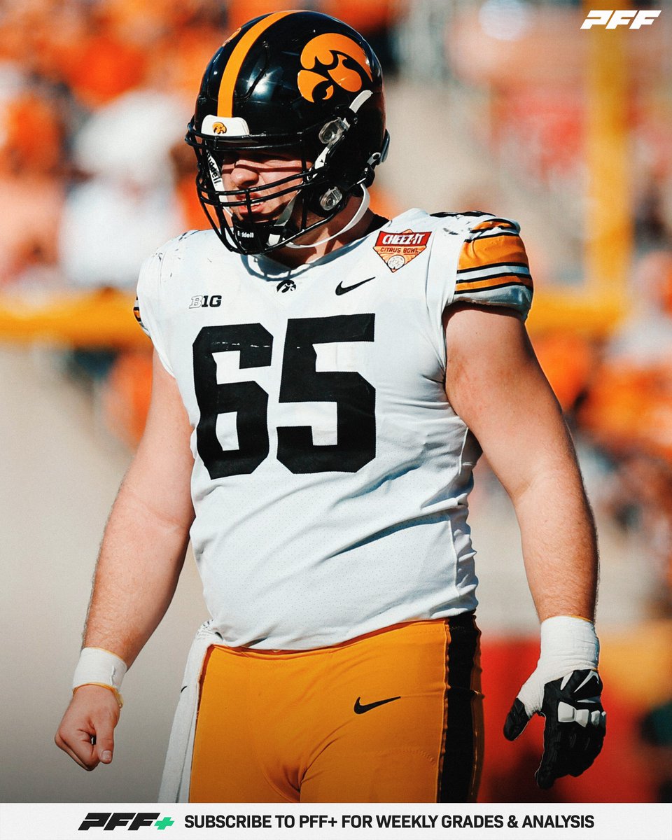 PFF College (@pff_college) on Twitter photo Iowa Center Logan Jones Last Season:
๐ก 280 Pass Block Snaps
๐ก Zero Sacks Allowed
๐ก 5 Pressures Allowed
๐ก 82.3 Run Block Grade
<a href="/HawkeyeFootball/">Hawkeye Football</a> Iowa Center Logan Jones Last Season:
๐ก 280 Pass Block Snaps
๐ก Zero Sacks Allowed
๐ก 5 Pressures Allowed
๐ก 82.3 Run Block Grade
<a href="/HawkeyeFootball/">Hawkeye Football</a>