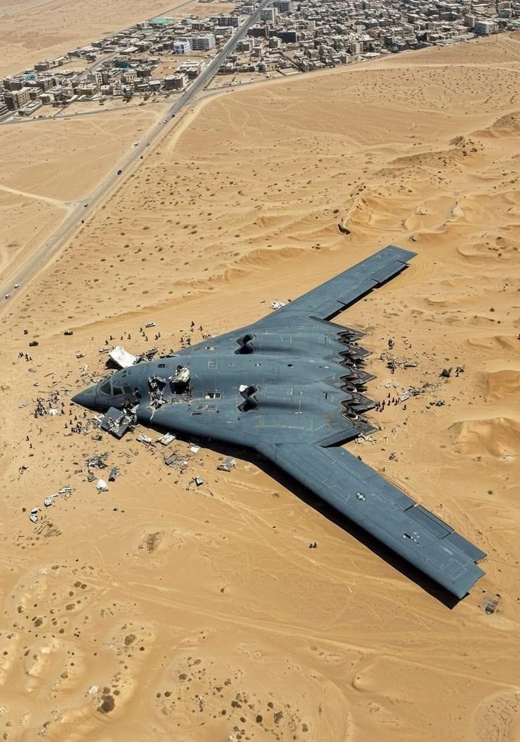 L'Iran ha distrutto un bombardiere
stealth B-2 da 2 miliardi di dollari .
Non era poi così stealth ... 😏😂