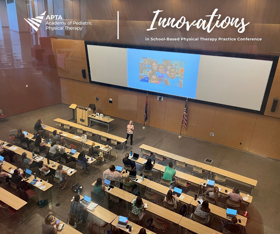 Day 1 of the Innovations in School-Based Physical Therapy Practice Conference was amazing! A huge thank you to all of today’s presenters—your sessions were truly inspiring and energizing.

#purposefulplay #pediatricphysicaltherapy #physicaltherapists