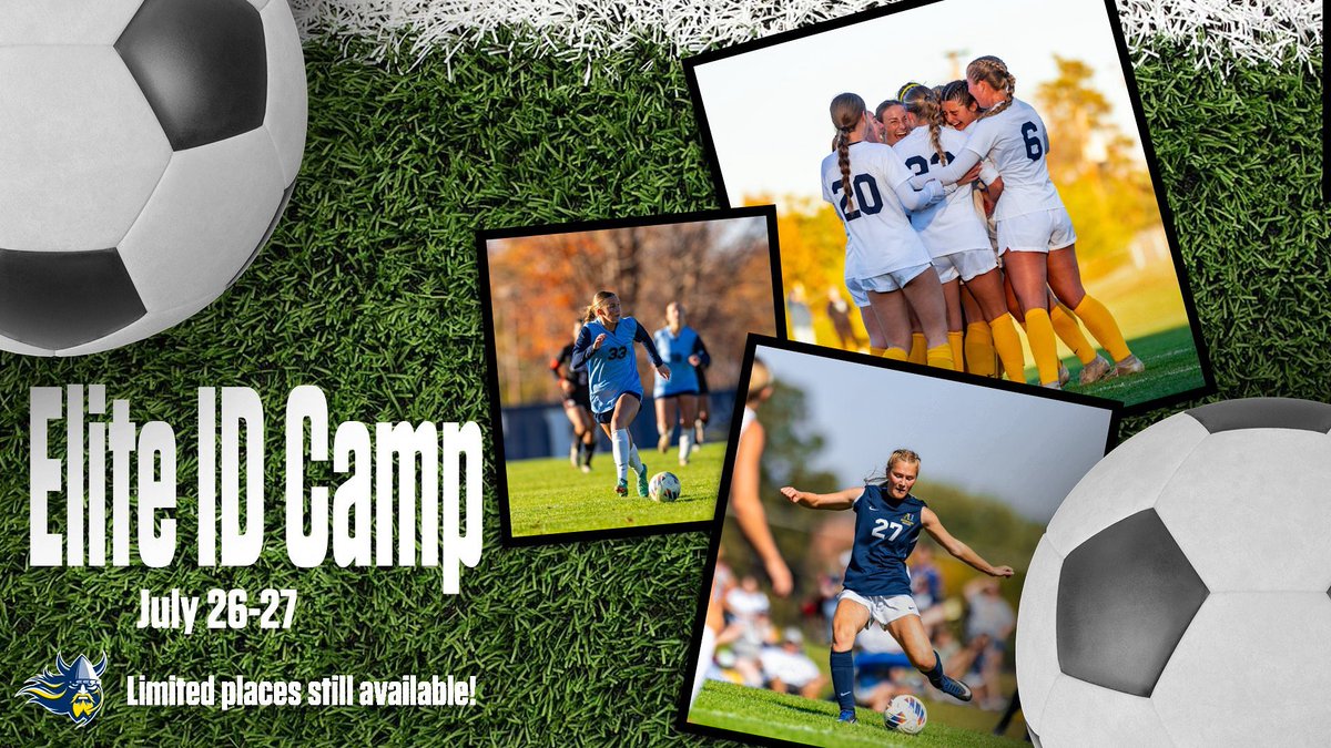 Augustana Soccer (@augiesoccer) on Twitter photo Be sure to sign up for our Elite ID Camp coming up at the end of July! This is a great way to meet the team, train with the staff, and visit campus to see if Augie Soccer is a great fit for you!!
Click here ➡️ augustanasoccercamps.totalcamps.com
#KnowYourWhy ⚔️ #buildingchampions Be sure to sign up for our Elite ID Camp coming up at the end of July! This is a great way to meet the team, train with the staff, and visit campus to see if Augie Soccer is a great fit for you!!
Click here ➡️ augustanasoccercamps.totalcamps.com
#KnowYourWhy ⚔️ #buildingchampions