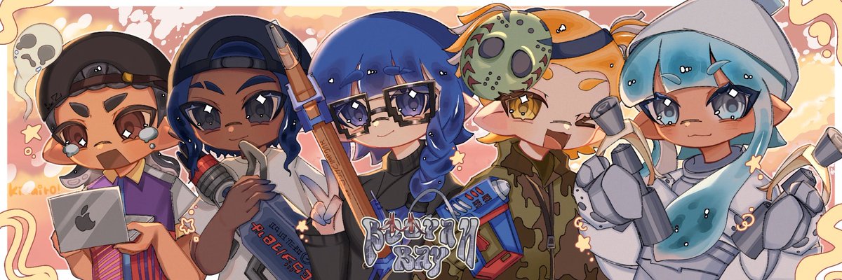 prize art for the second booyah bay LAN winners! ☆🦑

#Splatoon