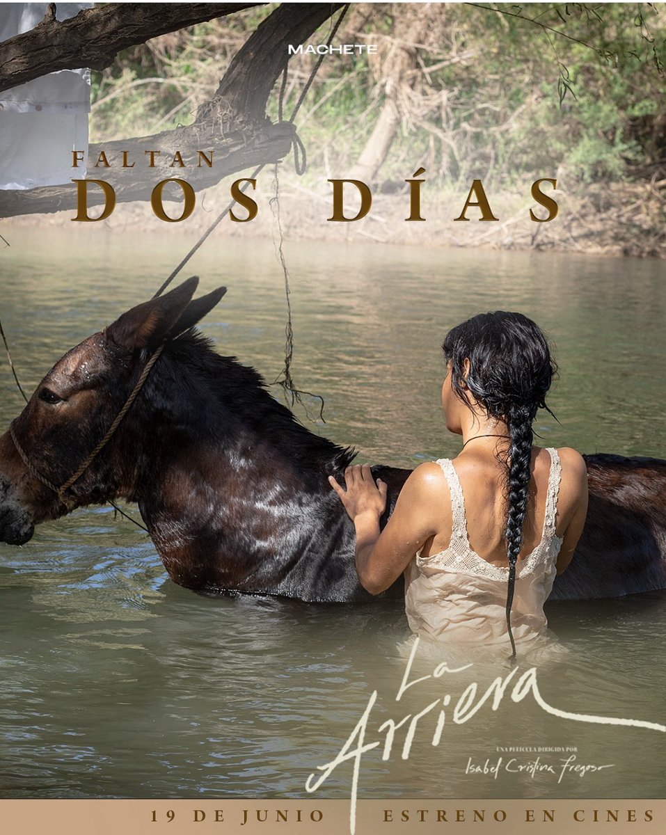 La espera cada vez es menor. La Arriera llega a cines este 19 de Junio. ¡Nos vemos ahí! #LaArrieraPelícula