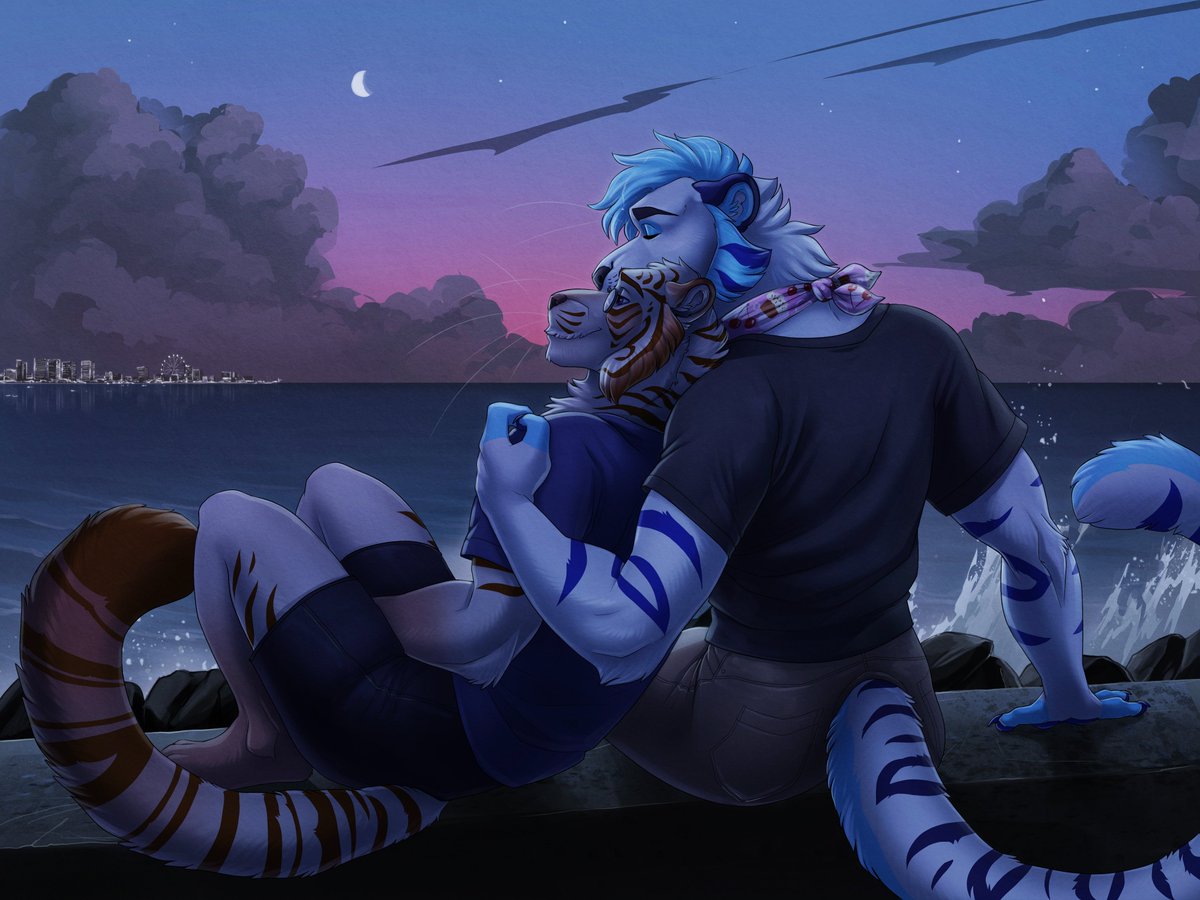 ariadogdraws's tweet image. You keep me warm in the cool breeze ✨
YCH for rofllion