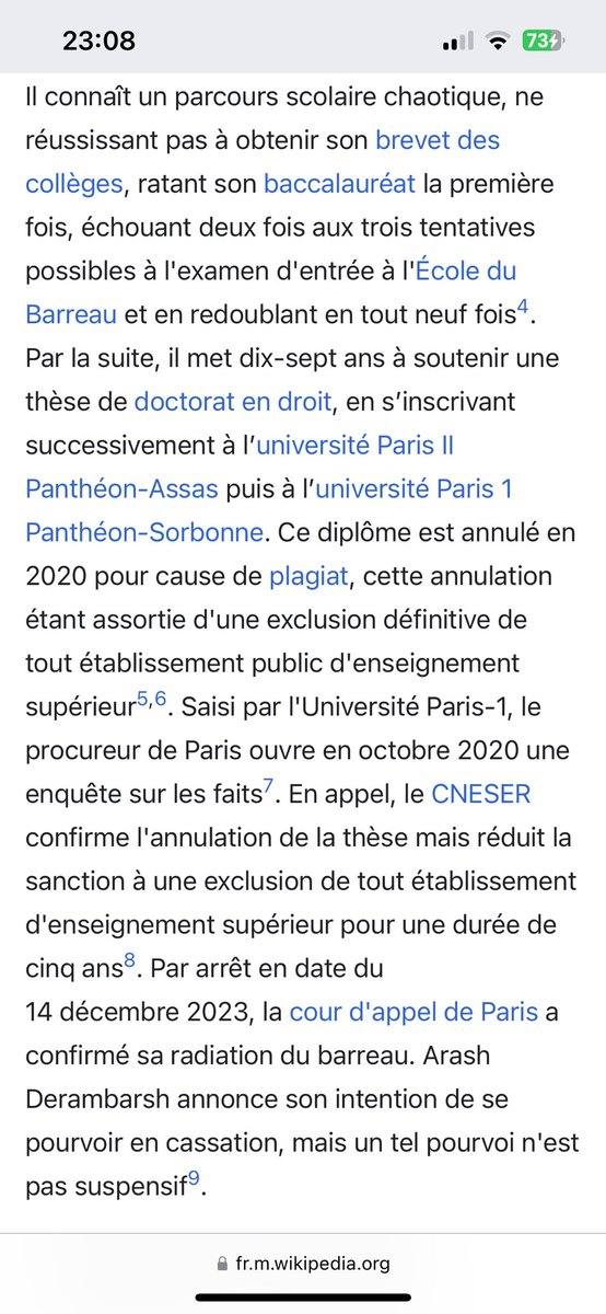 jijirestreint's tweet photo. J’ai tapé le blaz de ce clown et sah c’est la plus grande Biographie Wikipedia de l’histoire mdrrrrrr (IL EST IRANIEN 😭) https://t.co/L083KDn6Oh