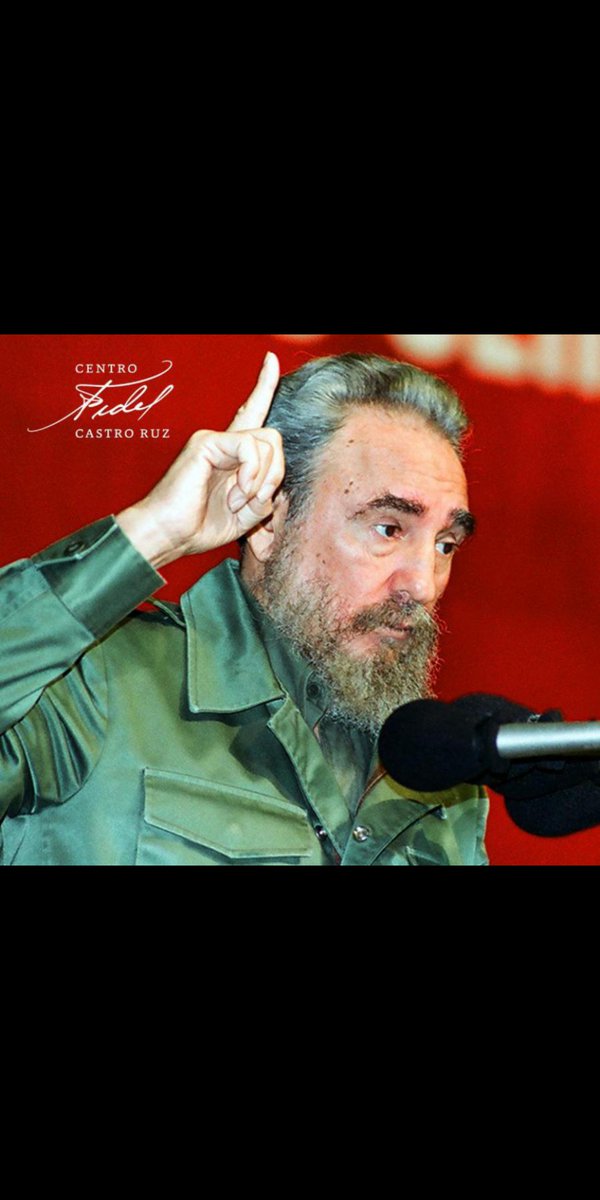 Cualquier gobierno del mundo está obligado a respetar el derecho a la vida de cualquier nación y del conjunto de todos los pueblos del planeta.
#FidelPorSiempre
#CubaPorLaPaz