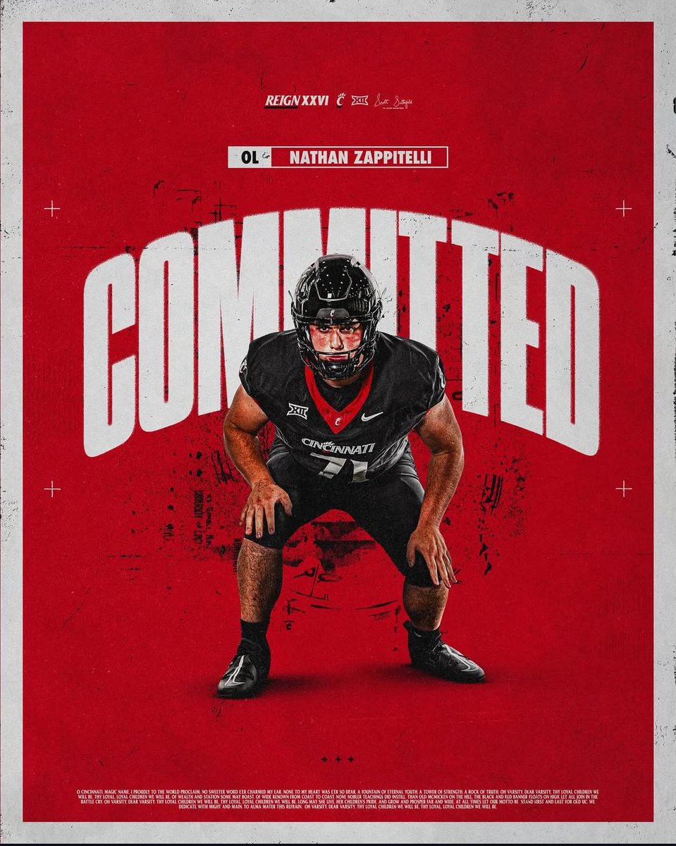 nathan_Zapp's tweet image. Blessed to call Cincinnati home‼️@GoBearcatsFB @CoachSattUC @CoachCardwell_ @CoachFlo_UC @NikoPalazeti @LCCougarFB @Marty_Gibbons @CoachJimmyKing @Bill_Sowers23