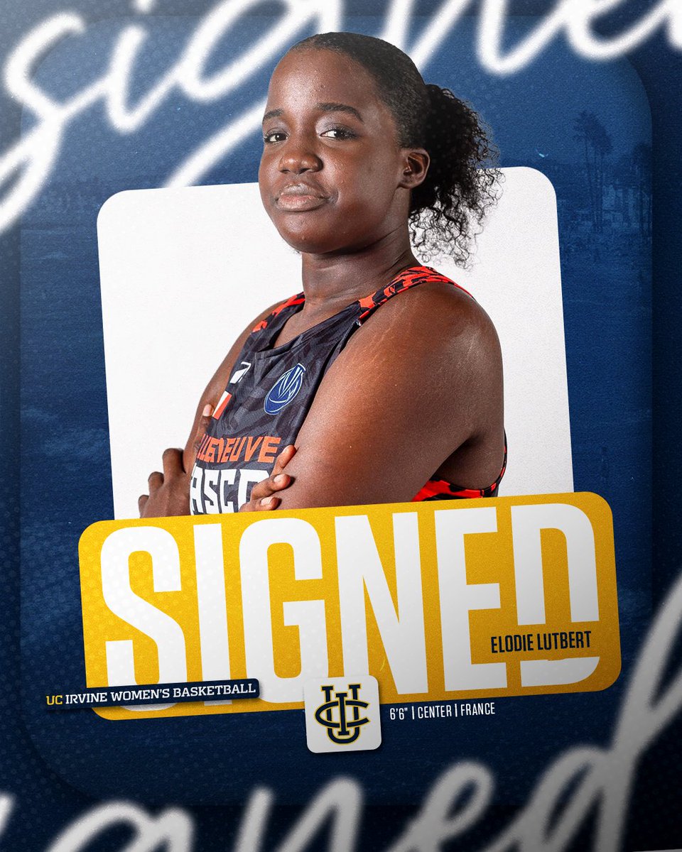 UCI Women's Basketball (@uciwbb) on Twitter photo ✍️ SIGNED ✍️ 
We are thrilled to welcome Ameerah and Elodie to the Anteater family!!
📰 bit.ly/4464Z8e
#TogetherWeZot ✍️ SIGNED ✍️ 
We are thrilled to welcome Ameerah and Elodie to the Anteater family!!
📰 bit.ly/4464Z8e
#TogetherWeZot