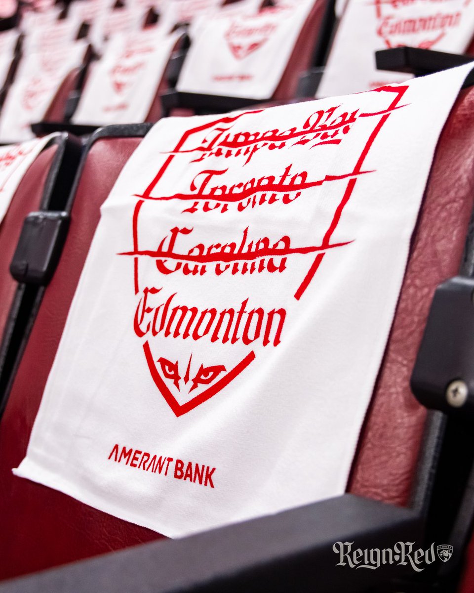 FlaPanthers's tweet image. One thing left to do.

Tonight's rally towels courtesy of @AmerantBank!
