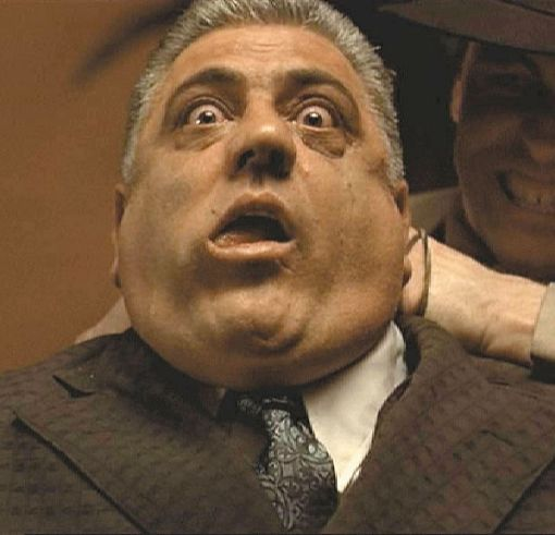 TheodoreStanek's tweet photo. @MikeNellis What the hell is happening indeed? I haven't seen anything like this since Sollozzo had Luca Brasi choked out... https://t.co/ANIISr3Sqo