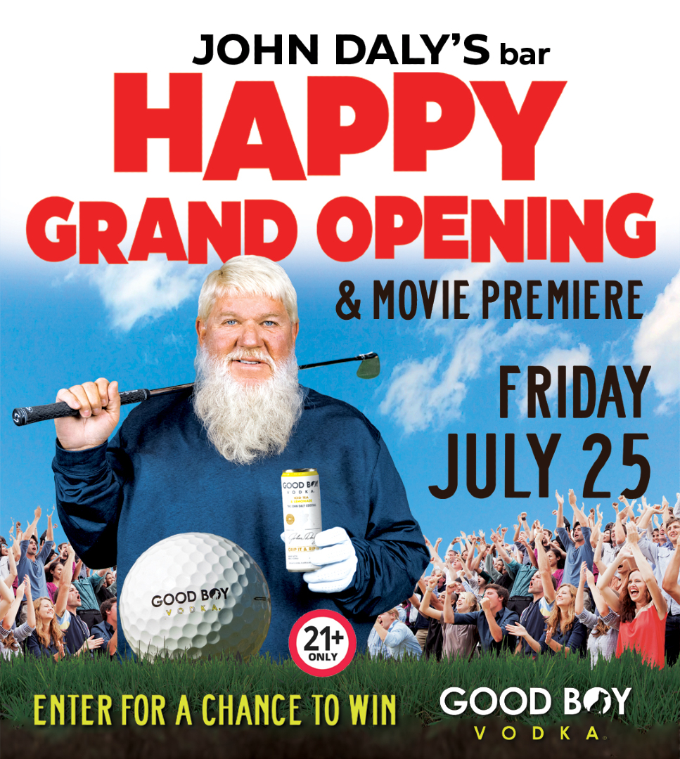 10 days left to enter our sweepstakes for tickets to the Grand Opening of John Daly’s new bar 🍸🎉
Tap the link in bio to enter. 🏌️

No purchase necessary. Must be 21+ and a legal resident of the U.S. to enter. This giveaway is not sponsored, endorsed, or associated with X.