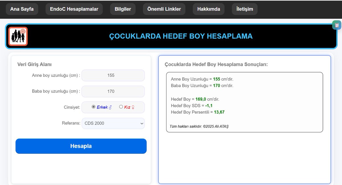Çocuklarda hedef boy hesaplama:
endoc.com.tr/prg_web_hedefb…