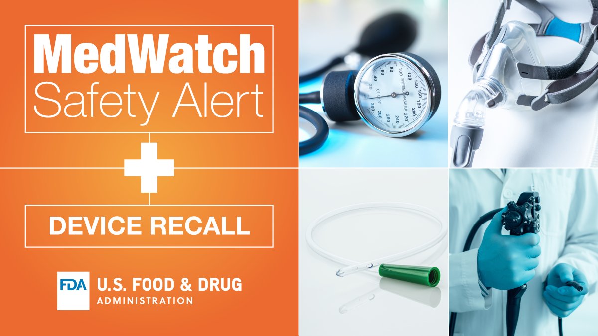 Convenience Kit Recall: Medline Industries, LP, Removes Medline Neonatal and Pediatric Kits containing Smiths Medical ORAL/NASAL Endotracheal Tubes due to Smaller than Expected Tube Diameter That May Cause Underventilation fda.gov/medical-device…