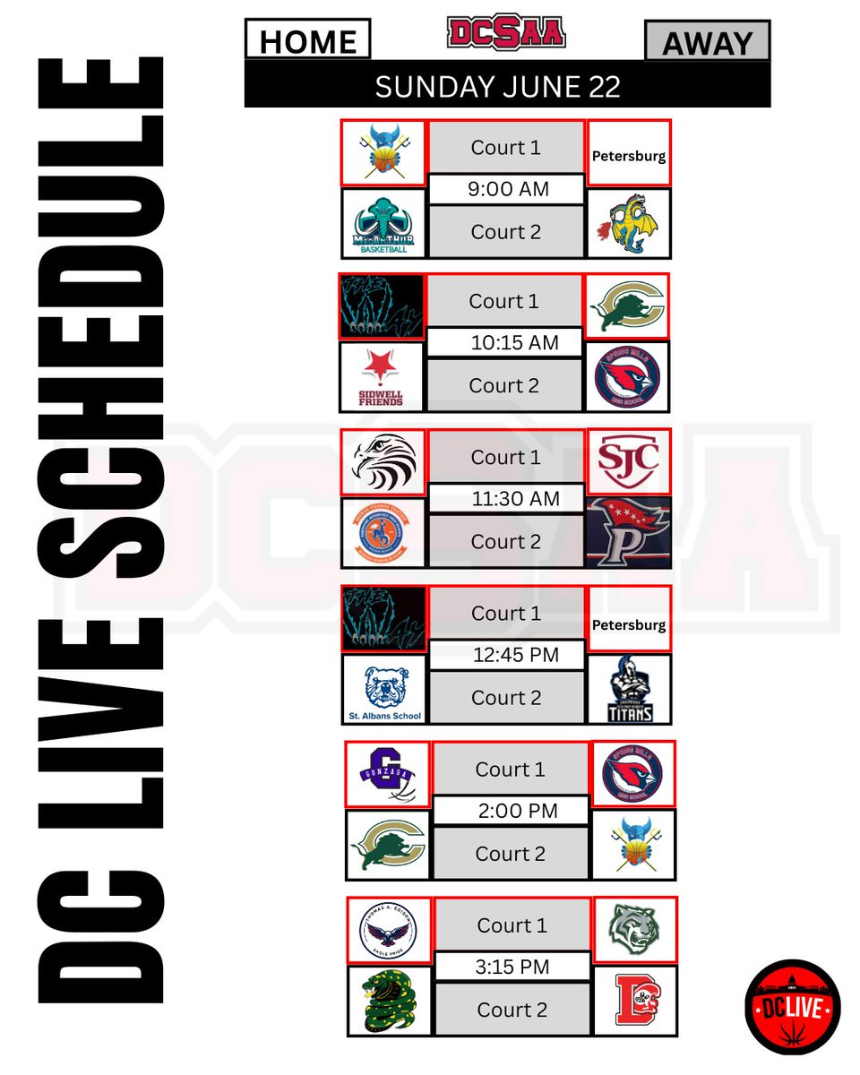 📣 The wait is over — the DC Live Schedule is HERE!
🗓️ June 20–22
📍 Sidwell Friends School | 3825 Wisconsin Ave NW, Washington, DC