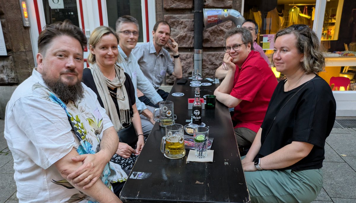 Mikko Tolonen (@mikko_tolonen) on Twitter photo Guess what? Bibliodata WG, #DARIAHFI & friends are in Göttingen for the #DARIAH2025 conference. <a href="/DARIAHeu/">DARIAH-EU | @dariaheu.bsky.social</a> <a href="/bibliodataWG/">Bibliographical Data DARIAH-EU Working Group</a> <a href="/DariahFi/">DARIAH-FI | @dariahfi.bsky.social</a> Guess what? Bibliodata WG, #DARIAHFI & friends are in Göttingen for the #DARIAH2025 conference. <a href="/DARIAHeu/">DARIAH-EU | @dariaheu.bsky.social</a> <a href="/bibliodataWG/">Bibliographical Data DARIAH-EU Working Group</a> <a href="/DariahFi/">DARIAH-FI | @dariahfi.bsky.social</a>