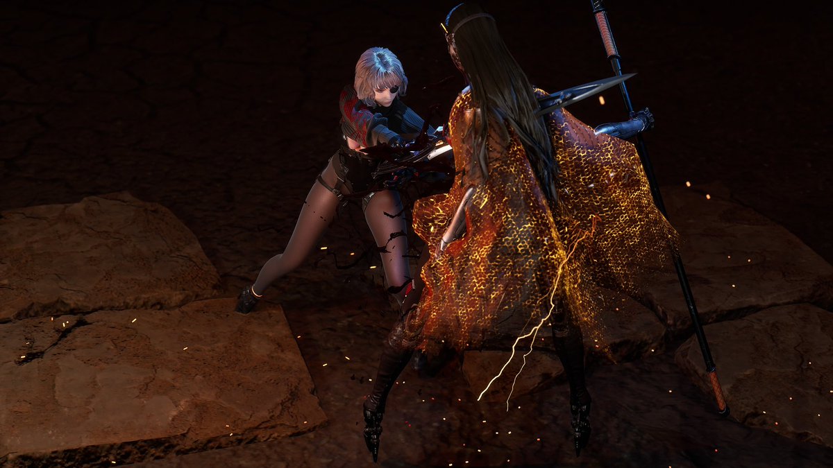 Andy17460608's tweet photo. Didnt realize how tall she was until now 

#StellarBlade
#StellarBladePhotomode
#VirtualPhotography https://t.co/ip9nV6rvRN