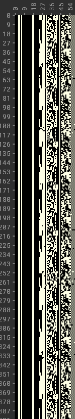 ryzerth's tweet image. Mysterious new signal around here at 424.813MHz. FM modulated, 12.5KHz bandwidth, 2FSK subcarrier at 1800Hz with 1200Hz deviation. Data is 2400baud, sync word is 0xE5FF9F (3 bytes exact), followed by 4 bytes of data. No encoding or FEC appears to be used. Anyone know what it is?