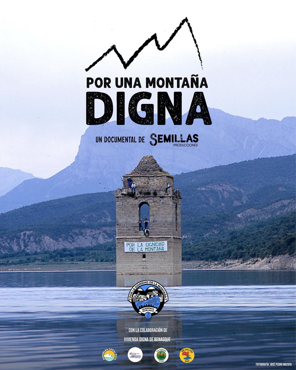 📆Sábado 21 a las 11:00h asamblea y preestreno del documental en el espacio Pirineos de Graus.

📆 Domingo 22 a las 11:00h asamblea y preestreno del documental en el CSA A Melonera de Samianigo.

✊🏞️