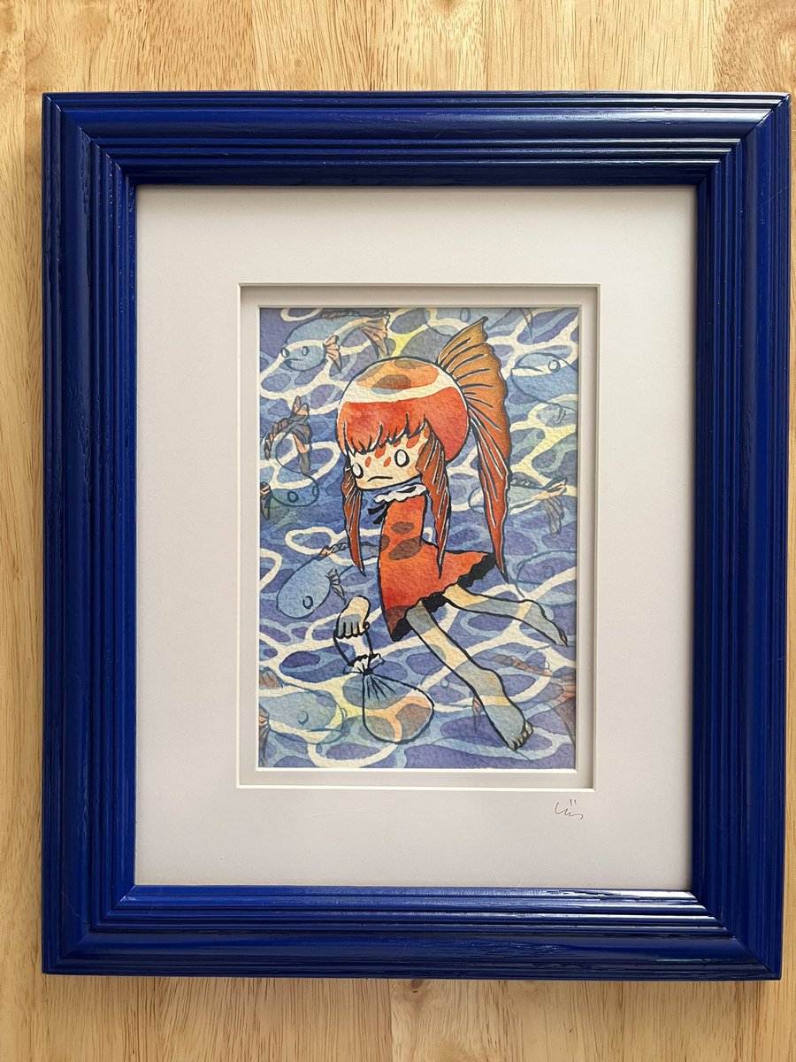 Julieee (@julieokahara) on Twitter photo Framed these watercolor pieces~
I’ll be bringing them to <a href="/OffKaiExpo/">OffKai Expo | VTuber Convention</a> this weekend~ (I’ll be at artist alley on Saturday ✨) Framed these watercolor pieces~
I’ll be bringing them to <a href="/OffKaiExpo/">OffKai Expo | VTuber Convention</a> this weekend~ (I’ll be at artist alley on Saturday ✨)