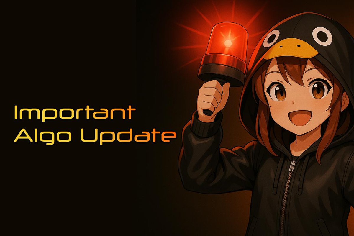 Important Algo Update Alert

Based on various community and companies inputs we are making the algo better aligned with its purpose.

The quality bar for earning mindshare is getting significantly higher.

⚠️ What to avoid:

1. Posting ai slop - slash your mindshare.

2. Low