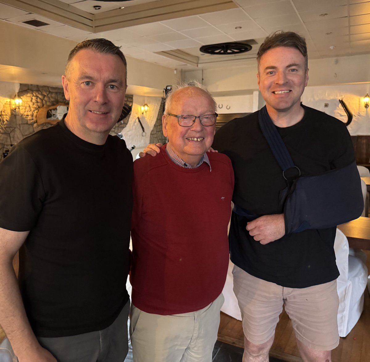 Sometimes in life, you just meet the greatest people. Kevin Mussen. The first man to bring Sam Maguire across the border. Down, Éamon de Valera, O’Connell &amp; McKeever the best he’s seen. Surviving at 92. Outrageous craic

🎙️The GAA Social
🎧Listen here: bit.ly/4jSwPec