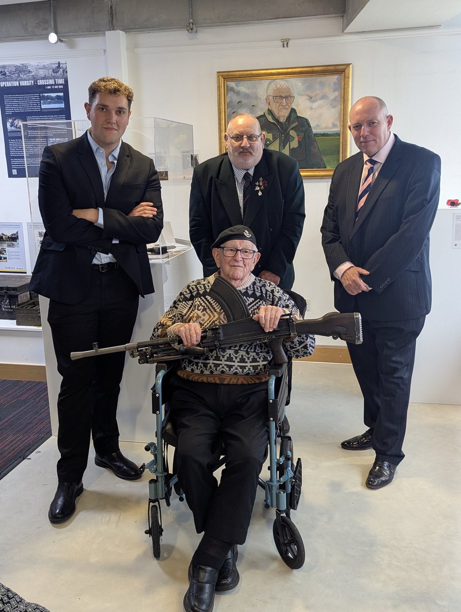 Nigel Marsh (@marshn282) on Twitter photo <a href="/SOFOtrust/">SOFO Museum</a> Phillip Dunn 100 years young the opening of the Operation Varsity Exhibition <a href="/SOFOtrust/">SOFO Museum</a> Phillip Dunn 100 years young the opening of the Operation Varsity Exhibition