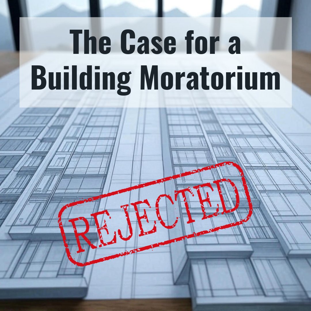 🚨Bozeman is broken.

✅Bozeman is drowning in unfinished plans and zoning chaos, and now staff are admitting they don’t have time to update the city’s most important growth blueprint.

🏨Meanwhile, over 850 "affordable" units and countless market-rate  projects are still moving