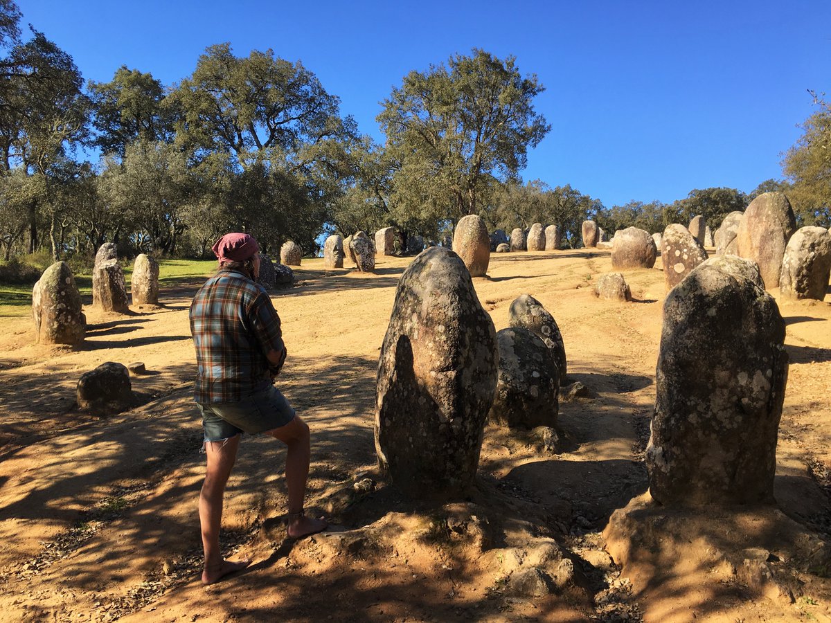 Almendres Cromlech in Portugal, one of Europe’s largest megalithic monuments… and its 2,000 years older than Stonehenge.
Stay safe! Cody