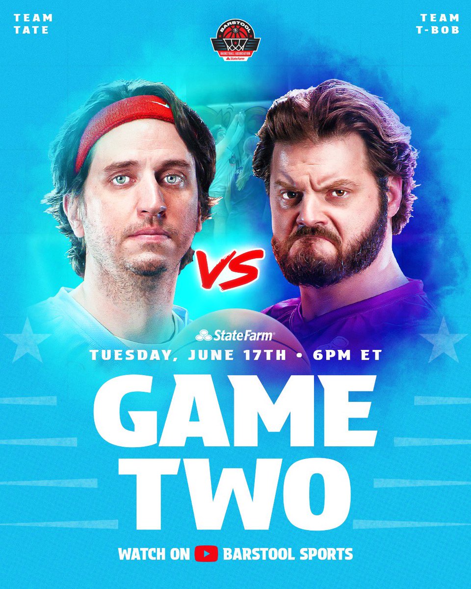 T-Bob Hebert (@tbob53) on Twitter photo Taking on the scheming sonnuva bitch himself <a href="/BarstoolTate/">Ohio’s Tate</a> tonight on <a href="/barstool/">doing something</a> sports
THIS IS THE BBA
youtube.com/@barstoolsport… Taking on the scheming sonnuva bitch himself <a href="/BarstoolTate/">Ohio’s Tate</a> tonight on <a href="/barstool/">doing something</a> sports
THIS IS THE BBA
youtube.com/@barstoolsport…