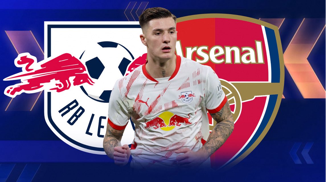 Arsenal News Channel (@arsenalnewschan) on Twitter photo Sky Sports Germany reporting tonight that RB Leipzig want a deal worth somewhere between £68.4m and £85.5m for #Arsenal target Benjamin Šeško 🇸🇮 🗞️
Seems like a quite a difference between those numbers to me? 🤔 We will take £68.4 million <a href="/RBLeipzig/">RB Leipzig</a> thanks 🤝😂 Sky Sports Germany reporting tonight that RB Leipzig want a deal worth somewhere between £68.4m and £85.5m for #Arsenal target Benjamin Šeško 🇸🇮 🗞️
Seems like a quite a difference between those numbers to me? 🤔 We will take £68.4 million <a href="/RBLeipzig/">RB Leipzig</a> thanks 🤝😂