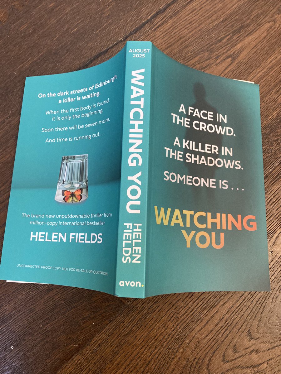 Fiona Sharp (@fionamsharp) on Twitter photo Finished. Excellent. Thank you <a href="/Helen_Fields/">Helen S Fields</a> <a href="/HelentheHuth/">Helen Huthwaite</a> <a href="/AvonBooksUK/">Avon Books UK</a> <a href="/HarperInsider/">HarperInsider at HarperCollins</a> #WatchingYou Finished. Excellent. Thank you <a href="/Helen_Fields/">Helen S Fields</a> <a href="/HelentheHuth/">Helen Huthwaite</a> <a href="/AvonBooksUK/">Avon Books UK</a> <a href="/HarperInsider/">HarperInsider at HarperCollins</a> #WatchingYou