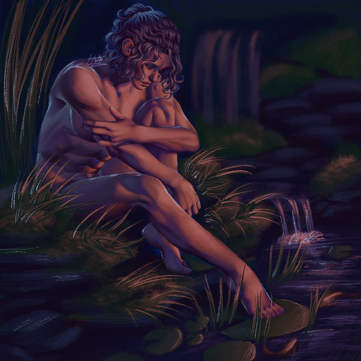 propertyof_bbh's tweet photo. Havent posted pieces quite so personal here before. It was also pretty experimental, used some new tools, tried some different lighting and the @xiaozhubrush brush pack. I hope yall like it. 

https://t.co/8T7sYbDHt8

#castlevania #hector https://t.co/YAFDmQJbBP