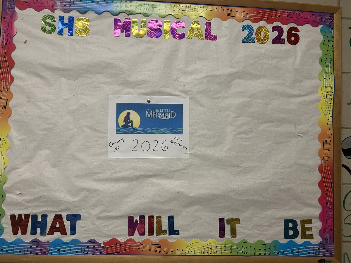We will be going Under the Sea in February 2026 as Steinert Musical Theatre proudly presents our spring musical Disney’s The Little Mermaid!!! 🧜🏻‍♀️ 🌊<a href="/SpartanSentinel/">The Spartan Sentinel</a> <a href="/spartnprincipal/">Bryan Rogers</a> <a href="/WeAreHTSD/">WeAreHTSD</a> <a href="/HTSD_Steinert/">Steinert Hamilton High School East</a>