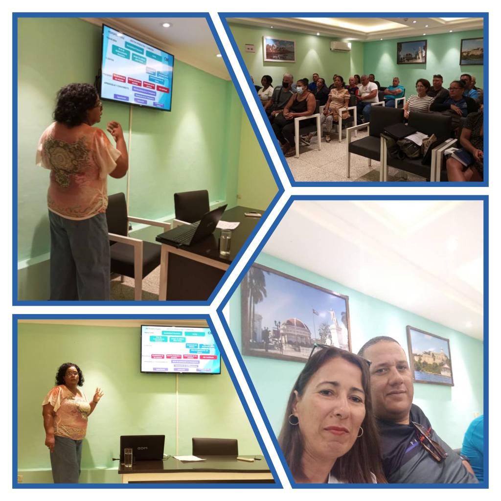 Se realizó el Taller de Industria, Ventas y Calidad de la Región Central. Dirigido por Iris Quiñones, Directora Nacional de Industria y Calidad. Por EPISAN la Directora Comercial, y el Director UEB INDUZAZA; así como otros Directivos del Centro de <a href="/GrupoPesquero/">Grupo Empresarial de la Industria Pesquera</a> 🇨🇺 #MinalXCuba