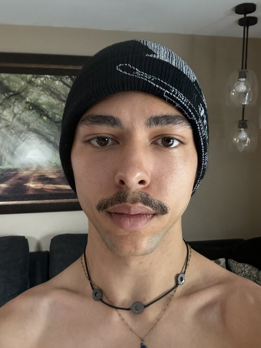 mustache looked good