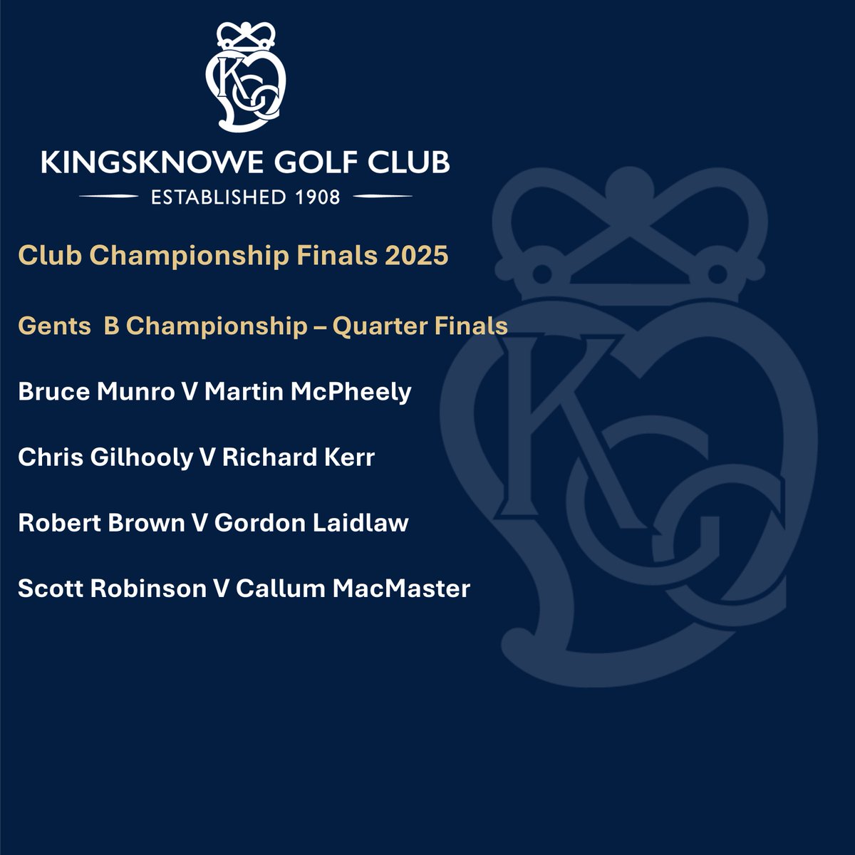 Kingsknowe Golf Club tweet media