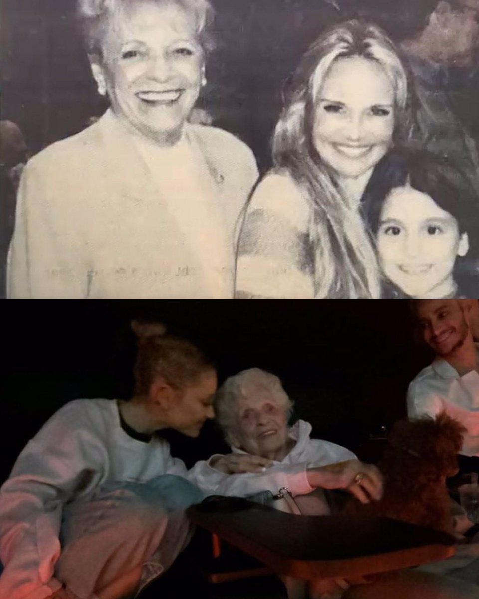 Nonna foi a pessoa que levou Ariana Grande para assistir "Wicked" pela primeira vez, na Broadway.

Anos depois, ela vivenciou a neta recebendo uma indicação ao Oscar pela obra! 🌟🫧