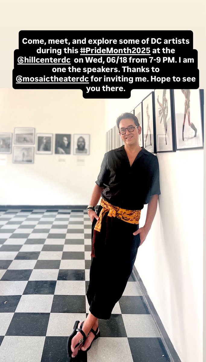 IWANPHOTO's tweet photo. #iwanbagus #artisttalk #dcgallery #photographer #photographyexhibition #pridemonthdc2025 I https://t.co/YxKp3N2CEj