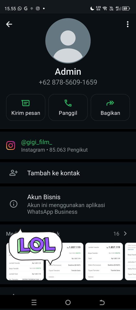 NRobinstore's tweet photo. Penipuan, atas nama gigi_film_
Penjualan digicam nipu!

Plis bantu sebarin atau maki-maki jg gpp, pls bgt rugi bgt

#penipuan #digicam #fypシ 
#LoveIslandUSA #Israel #palsu https://t.co/96pwzhR7k0