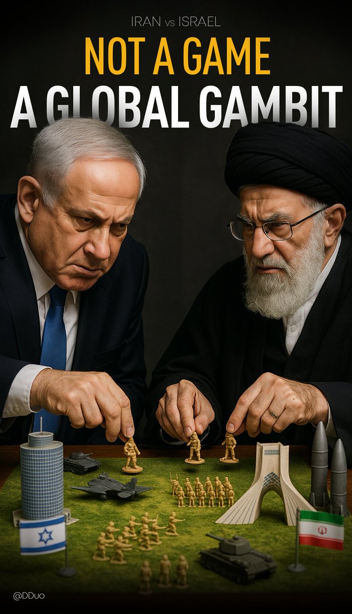 TAHAMAK's tweet photo. Two Kings, One Board, No Winners.
#iranisraelwar #WorldWar3 https://t.co/oivfP7KEPO