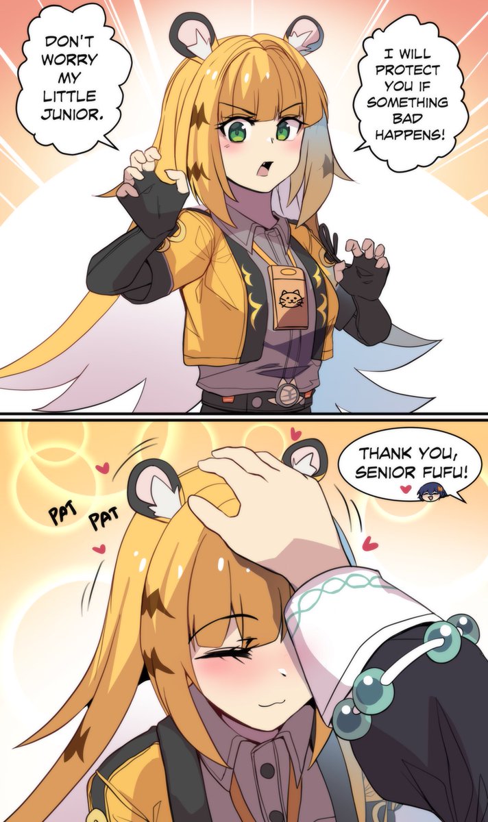 HimeHinghoi's tweet image. Senior FuFu! 🐯