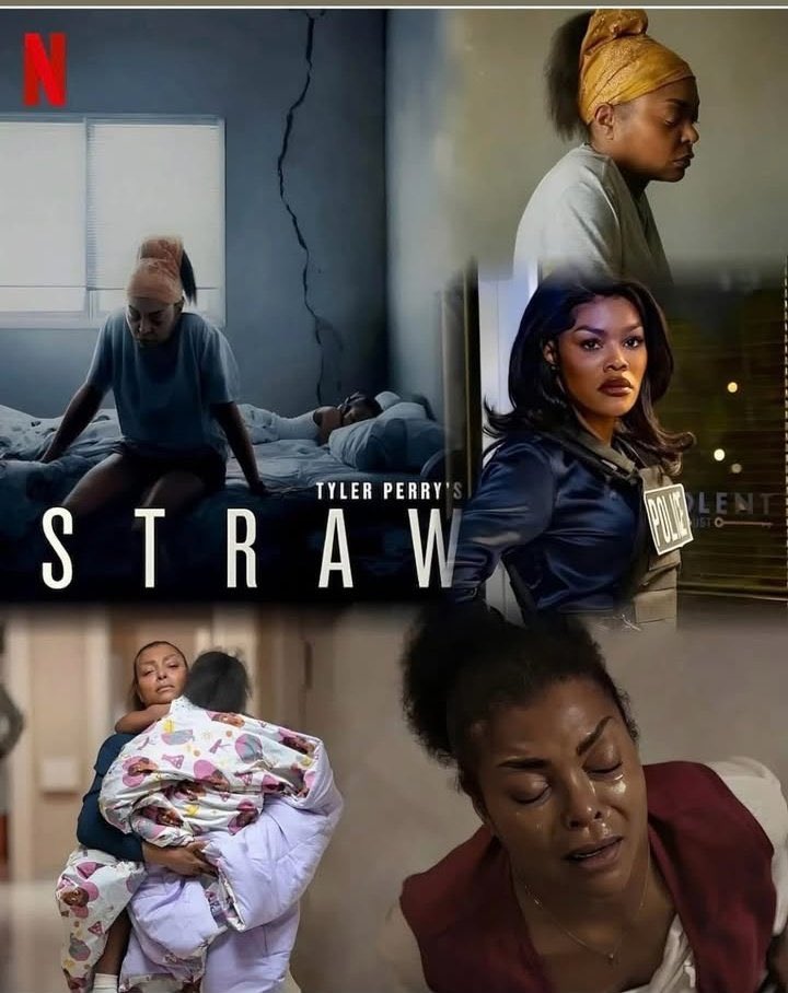 pristinaoffl's tweet image. Just watched #Straw on Netflix — Taraji P. Henson delivers a powerhouse performance in this gripping, emotional story of a mother’s strength and survival. A raw, unforgettable film that stays with you long after the credits roll. Highly recommend! #MustWatch

 #StrawNetflix