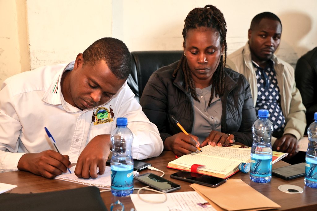 NEPAD/APRM KENYA SECRETARIAT (@nepadaprmkenya) on Twitter photo At #Kiriita, #NyandaruaCounty, <a href="/NepadAprmKenya/">NEPAD/APRM KENYA SECRETARIAT</a> CEO Amb. Dr. Samori Okwiya, CPRM Lead Panelist Dr. Hassan Bashir & NGC’s Ms. Rusiana Mitau led a high-impact #CSAR validation workshop. Citizens from all 5 sub-counties shaped the governance through open, inclusive dialogue. At #Kiriita, #NyandaruaCounty, <a href="/NepadAprmKenya/">NEPAD/APRM KENYA SECRETARIAT</a> CEO Amb. Dr. Samori Okwiya, CPRM Lead Panelist Dr. Hassan Bashir & NGC’s Ms. Rusiana Mitau led a high-impact #CSAR validation workshop. Citizens from all 5 sub-counties shaped the governance through open, inclusive dialogue.